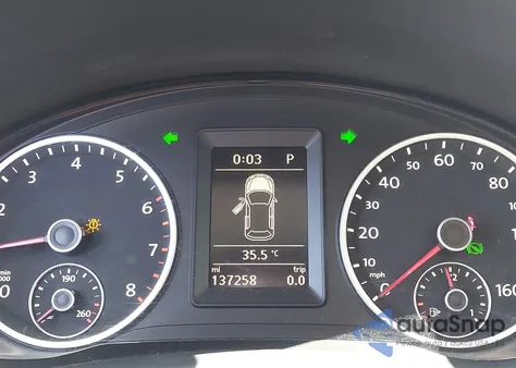 2013 Volkswagen Tiguan Se z USA, uszkodzony, nr VIN WVGAV7AX2DW527854